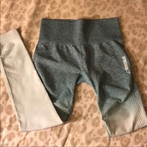 Gymshark Teal Ombré Legging (S)